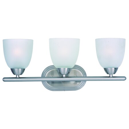Maxim Axis 3-Light Bath Vanity 11313FTSN